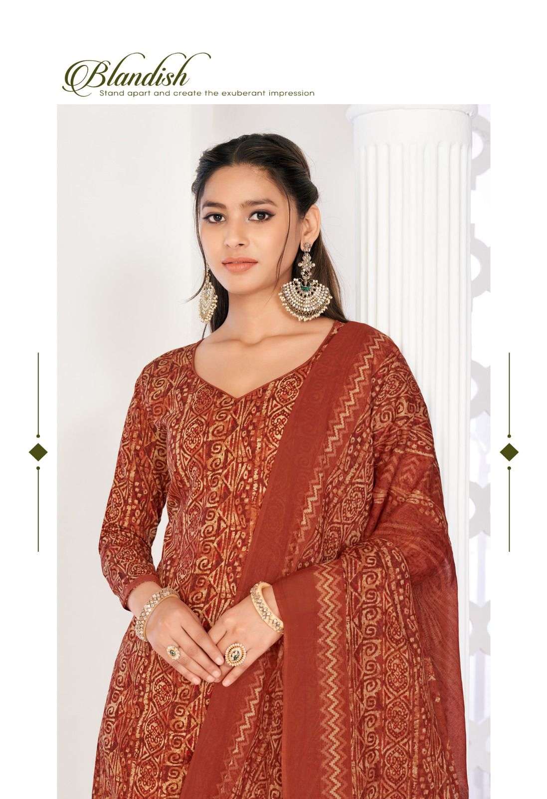 Miss World Trendy Vol-1 series 1001-1010  Pure Cotton Printed suit