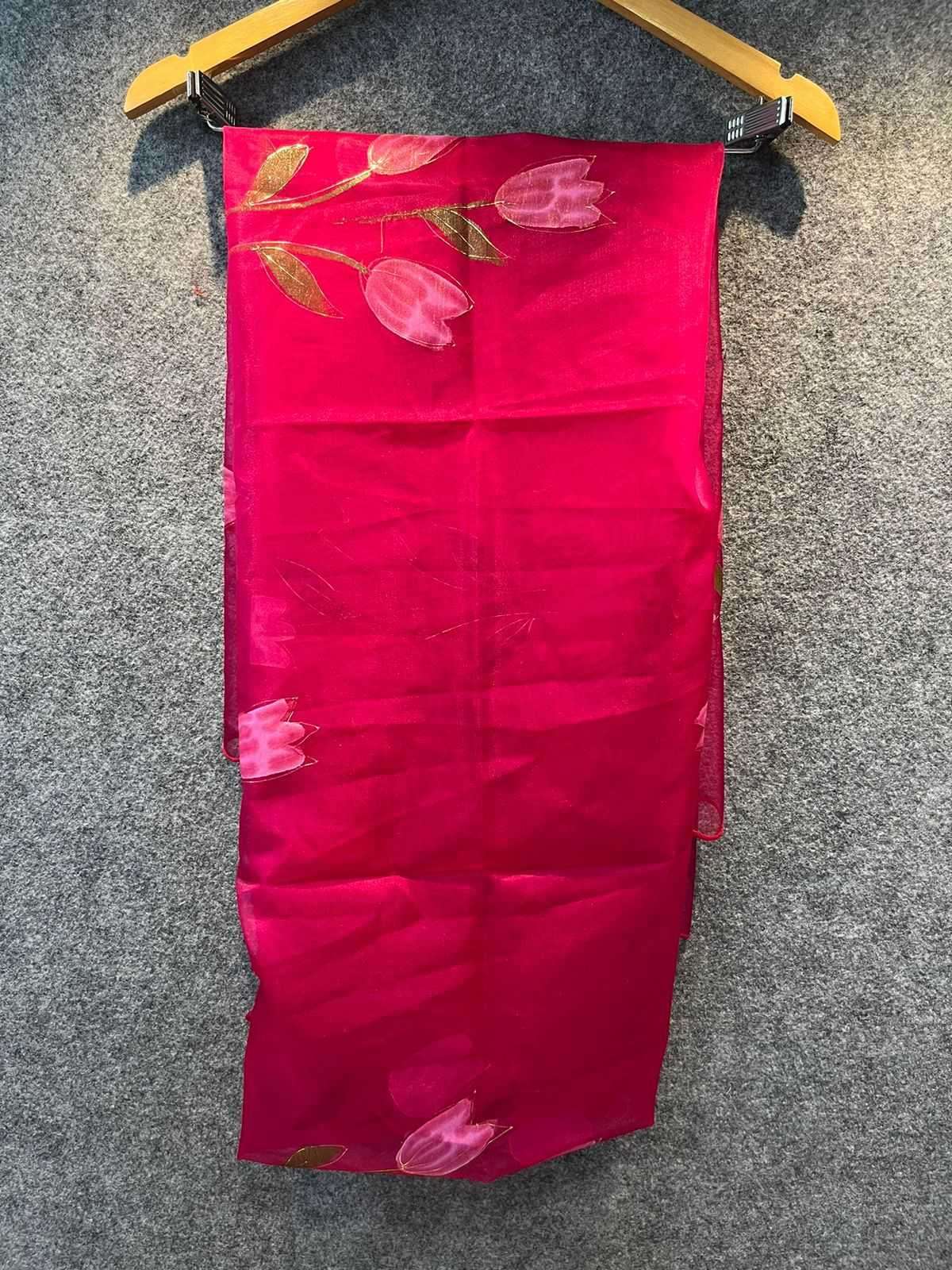 pr brush paint part 4 Organza brush pant dupattas