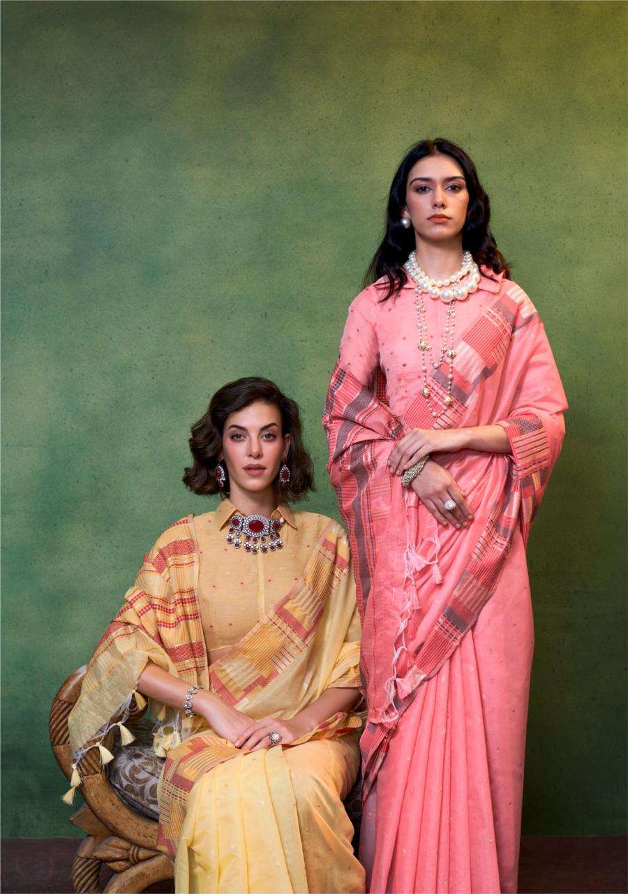rajtex khwaaish silk series 368001-368006 mal spun cotton saree