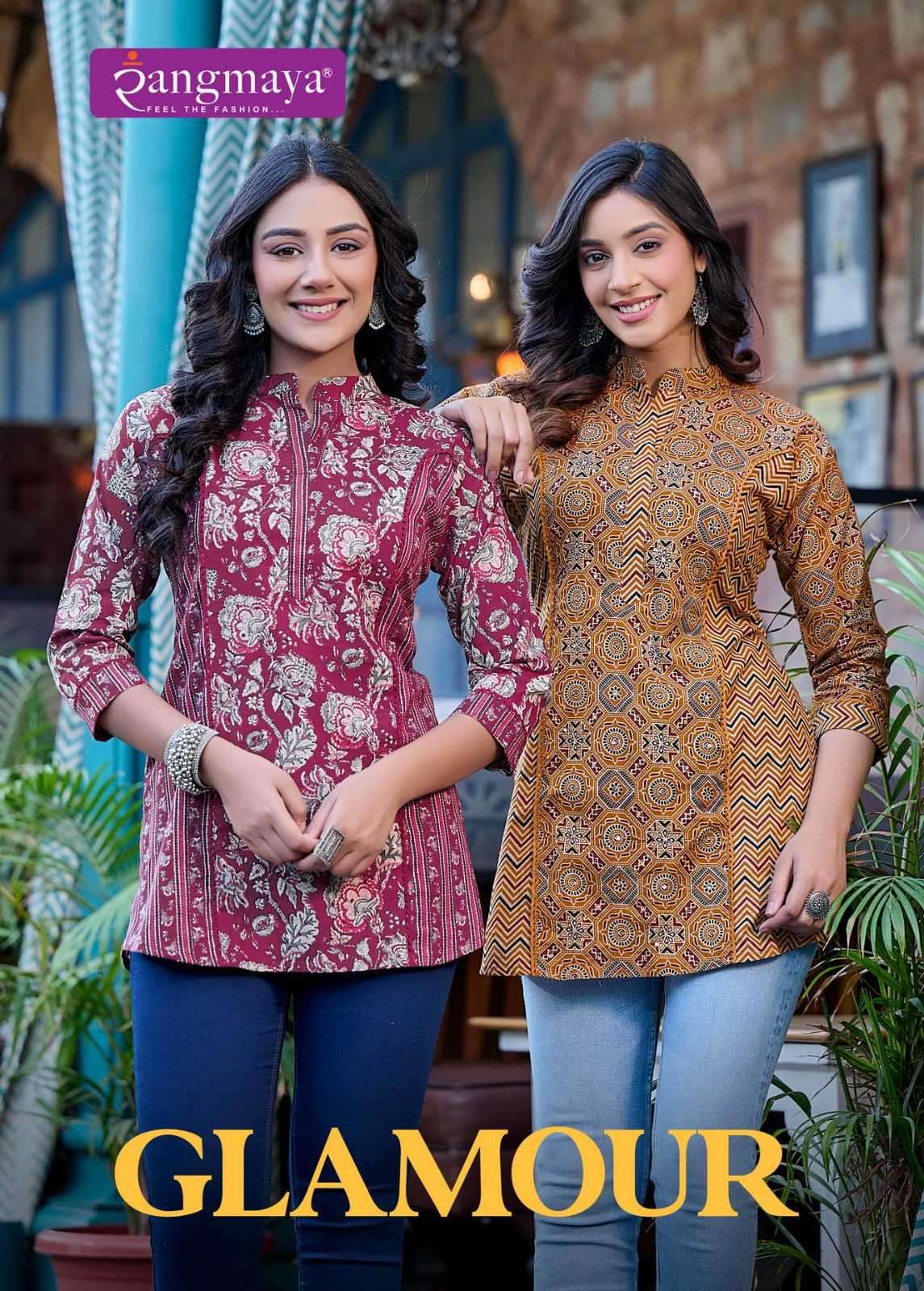 rangmaya glamour series 101-107 Cotton tops