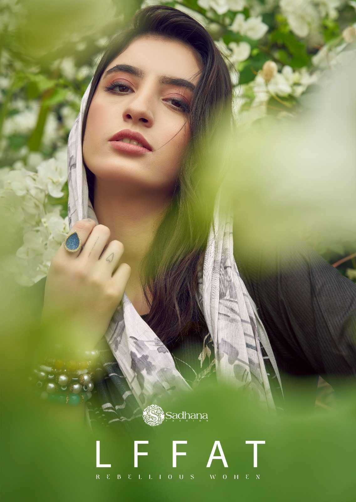 sadhana fashion lffat series 10129-10132 pure lawn cotton suit 