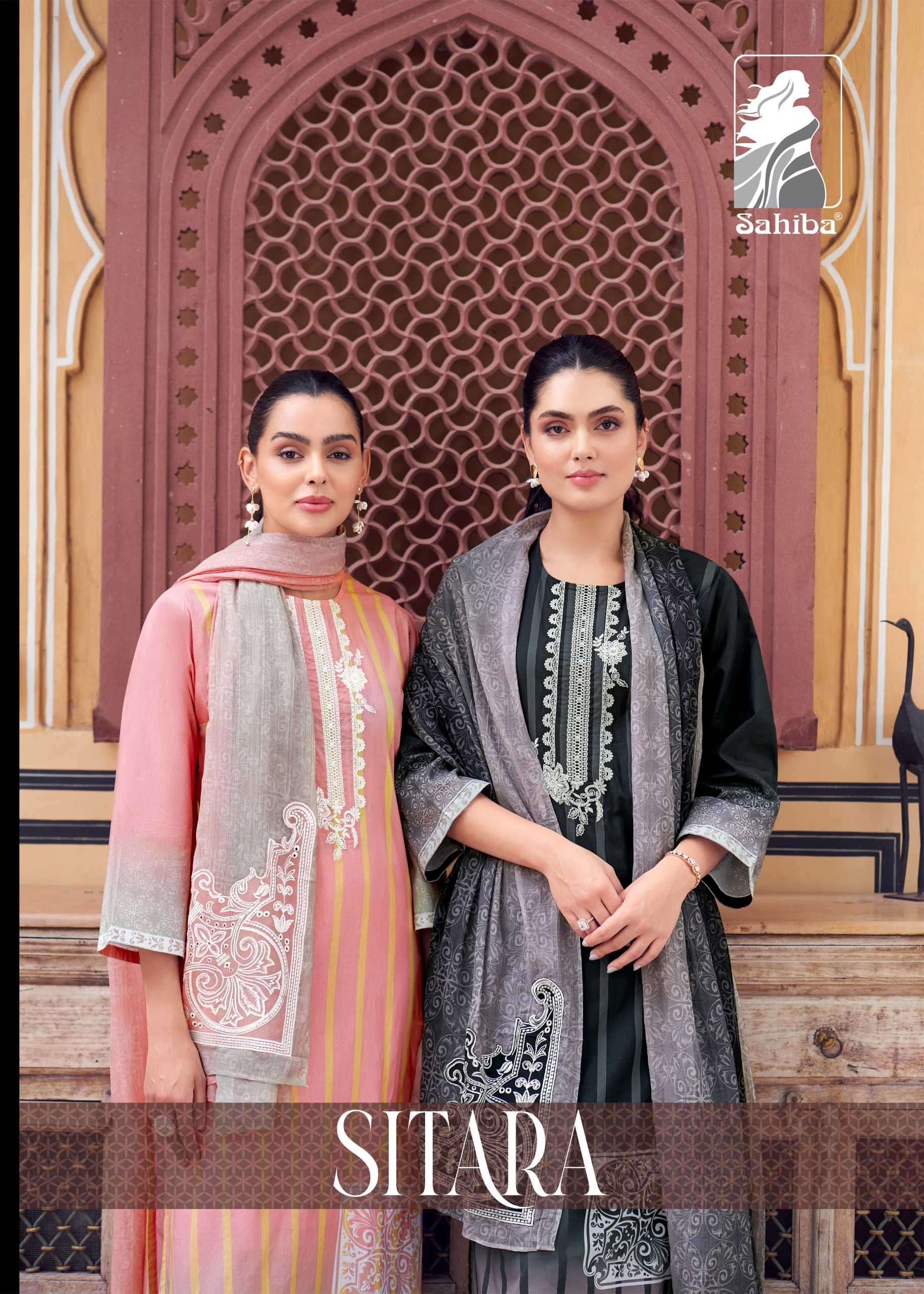 sahiba sitara pure cotton lawn digital print suit 