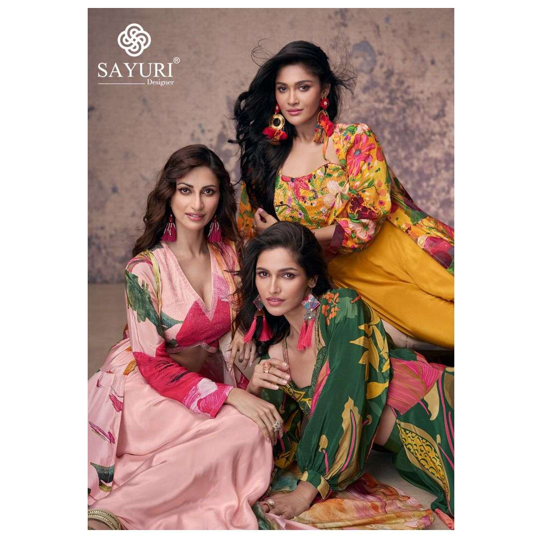 sayuri masakali series 5479-5482 pure french crape gown