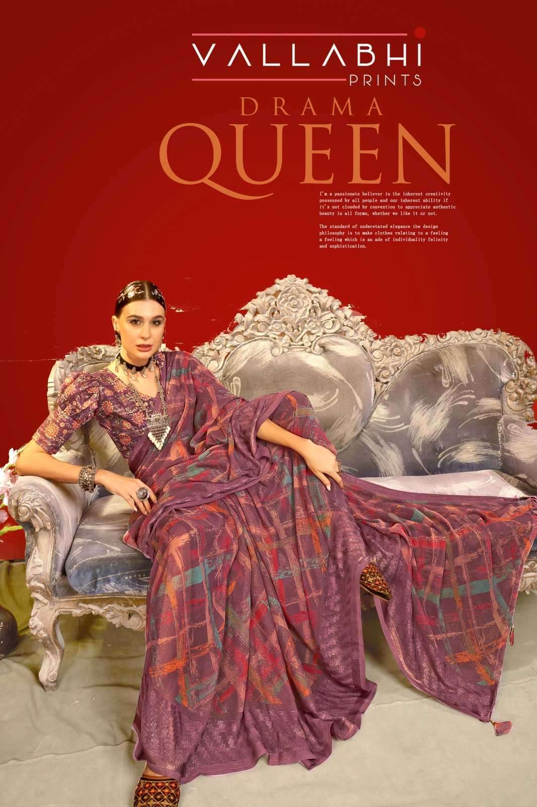 vallabhi kizza 4 series 24441-24446 simmer georgette saree