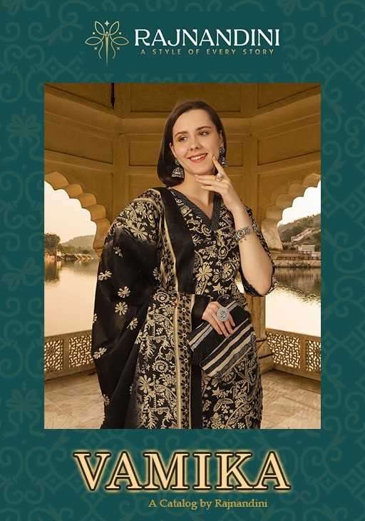 vamika rajnandini series 233-241 Heavy Indo Cotton readymade suit 