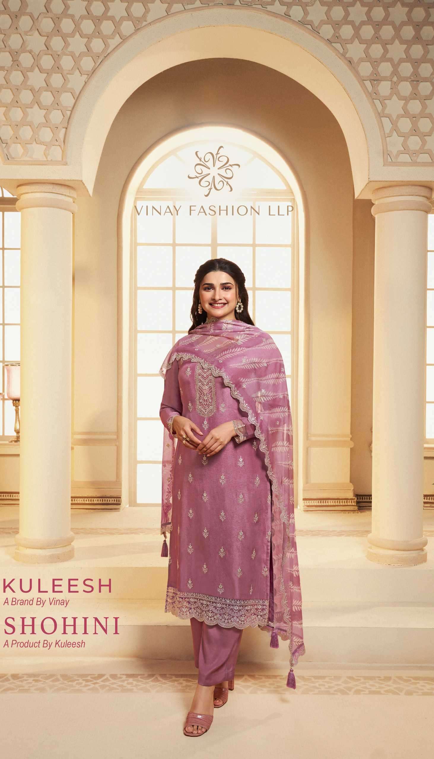 vinay shohini hitlist series 67021-67026 dola silk suit 