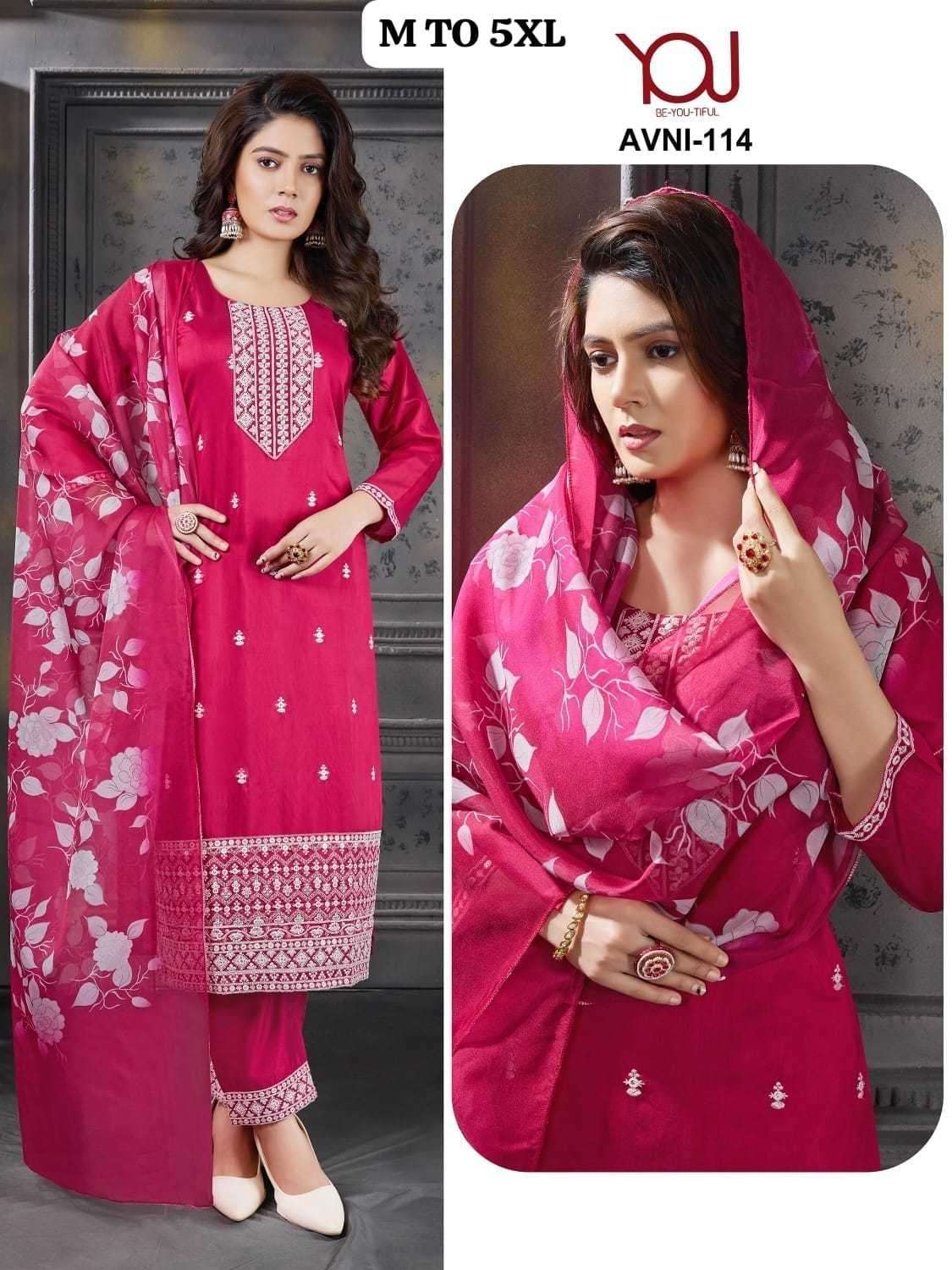 wanna avni dyable chanderi readymade suit 