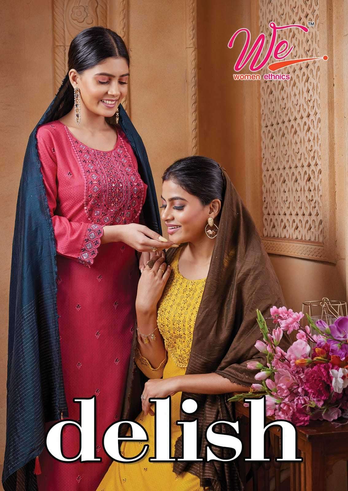 we women ethnics delish series 4401-4408 Bombay Fancy Fab readymade suit 
