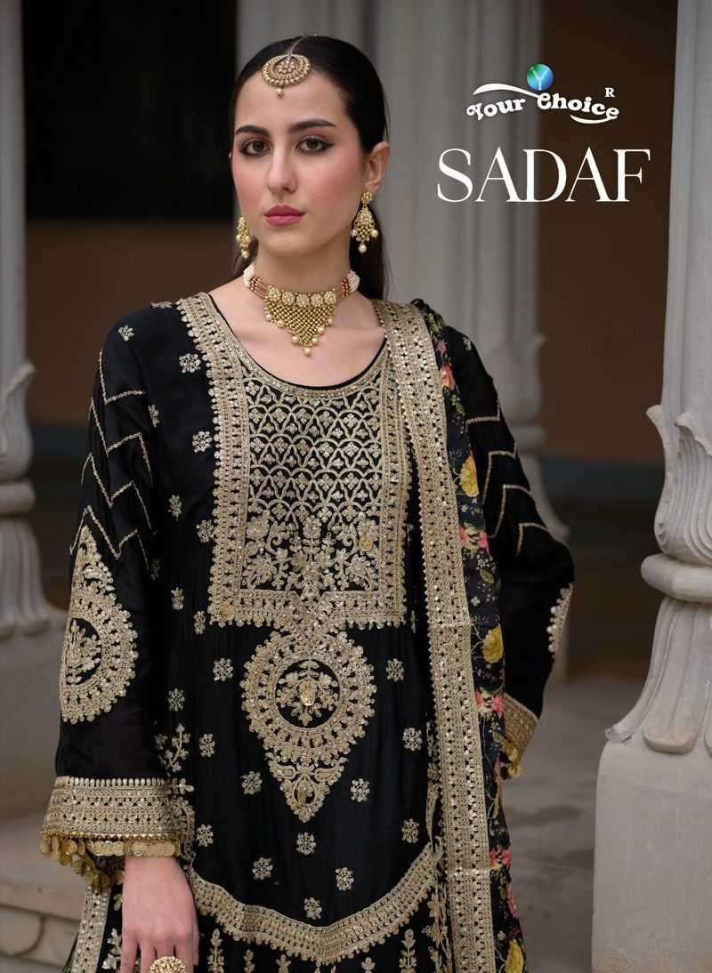 your choice sadaf series 6001-6002 Semi pure Chinon suit