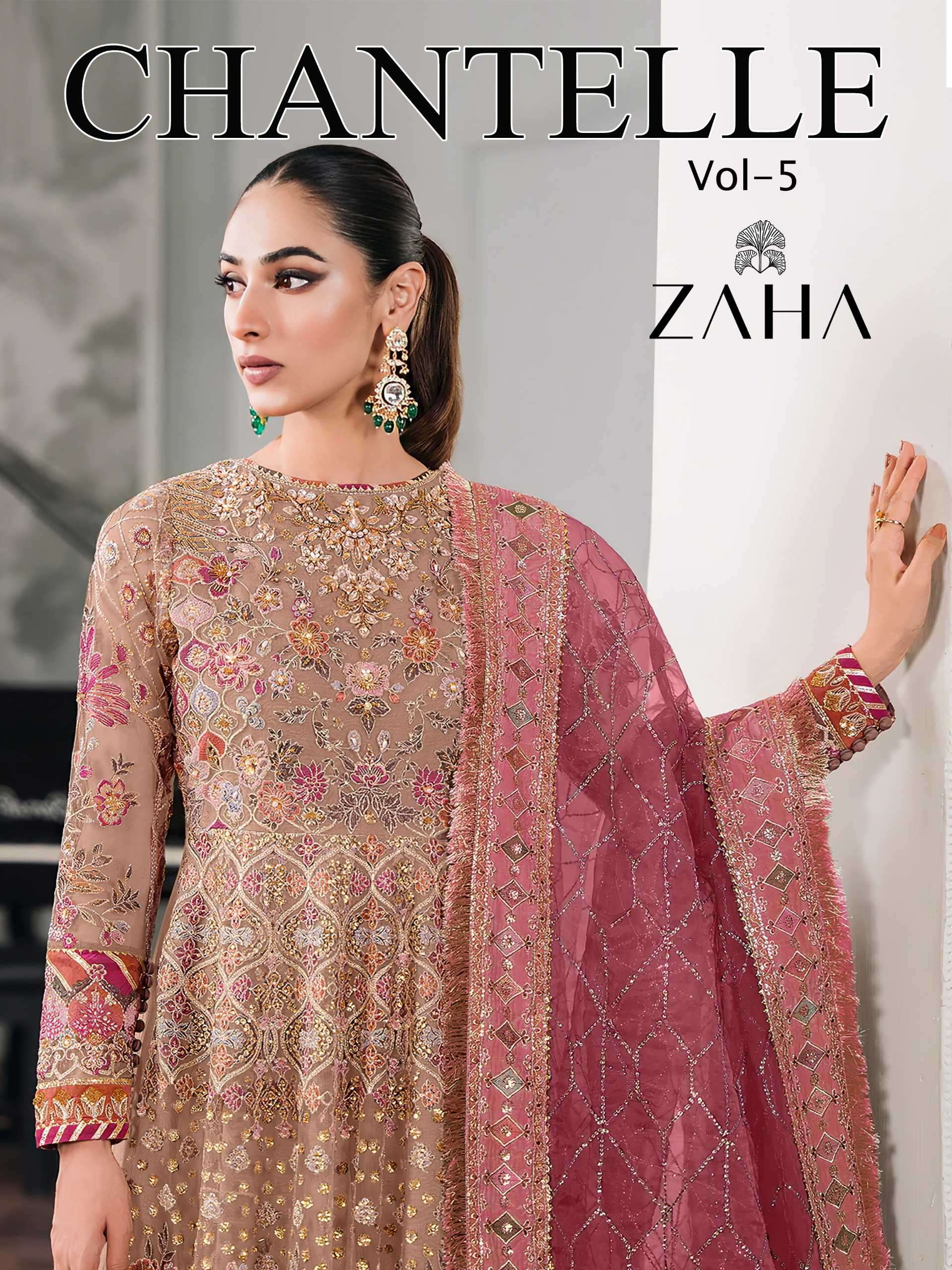 zaha chantelle vol 5 series 10293 butterfly net suit 