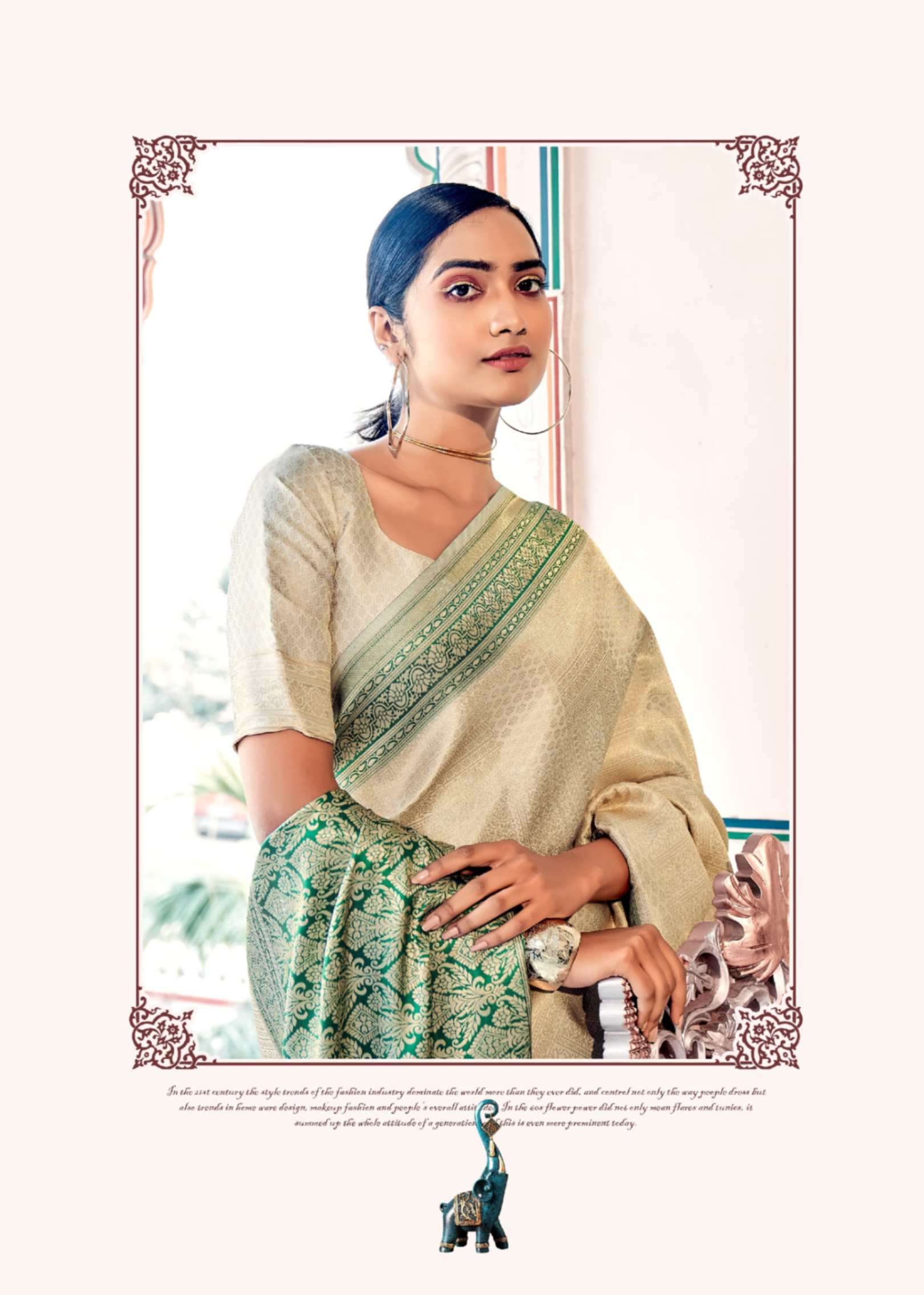 Aaidehi Silk designer Soft Handloom Kanjivaram Weaving silk saree