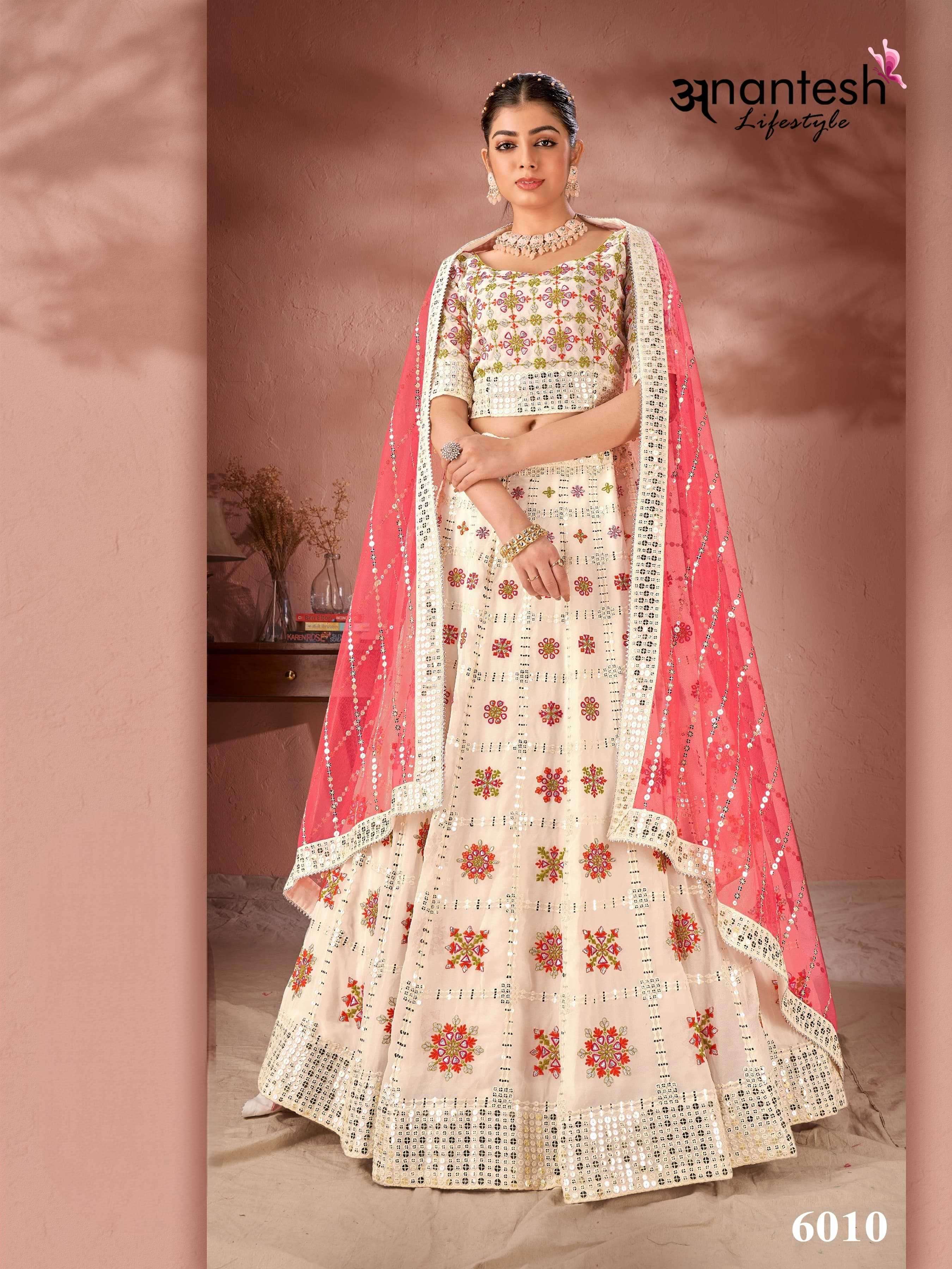 anantesh lifestyle maharani vol 2 premium georgette lehenga