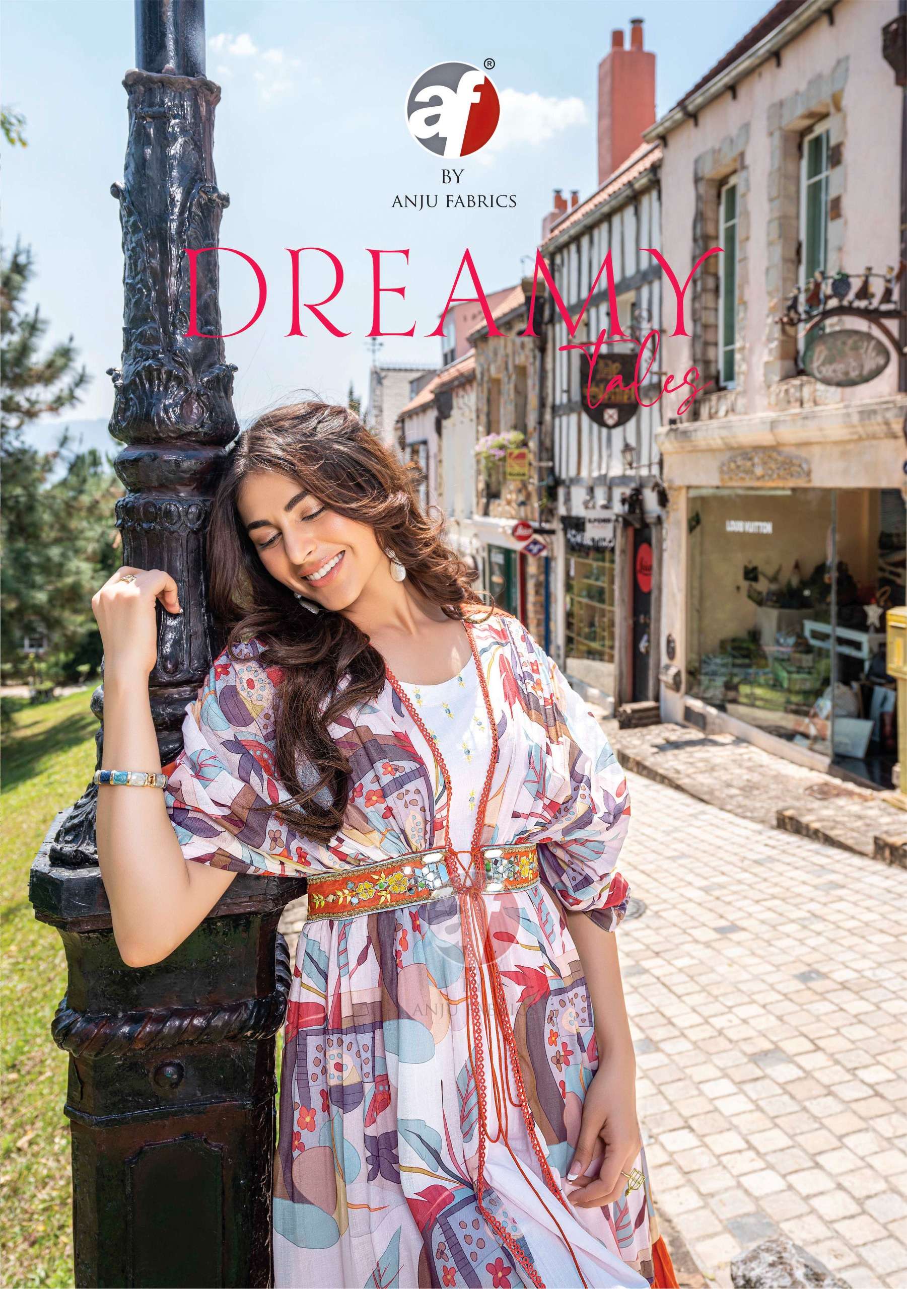 anju fab dreamy tales designer pure mul cotton kaftan