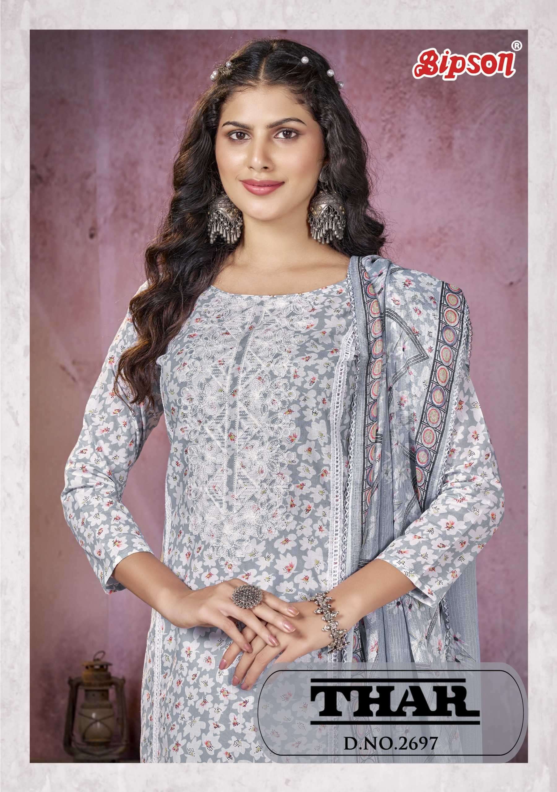 bipson prints thar 2697 Pure Cotton suit