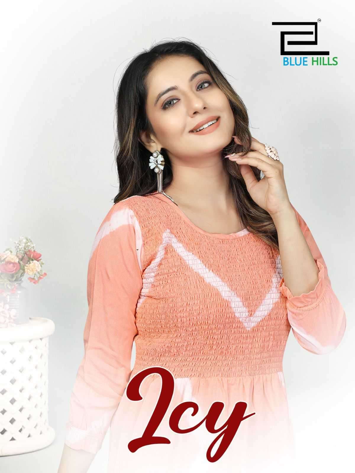 blue hills lcy series 100 rayon 14 kg short tops