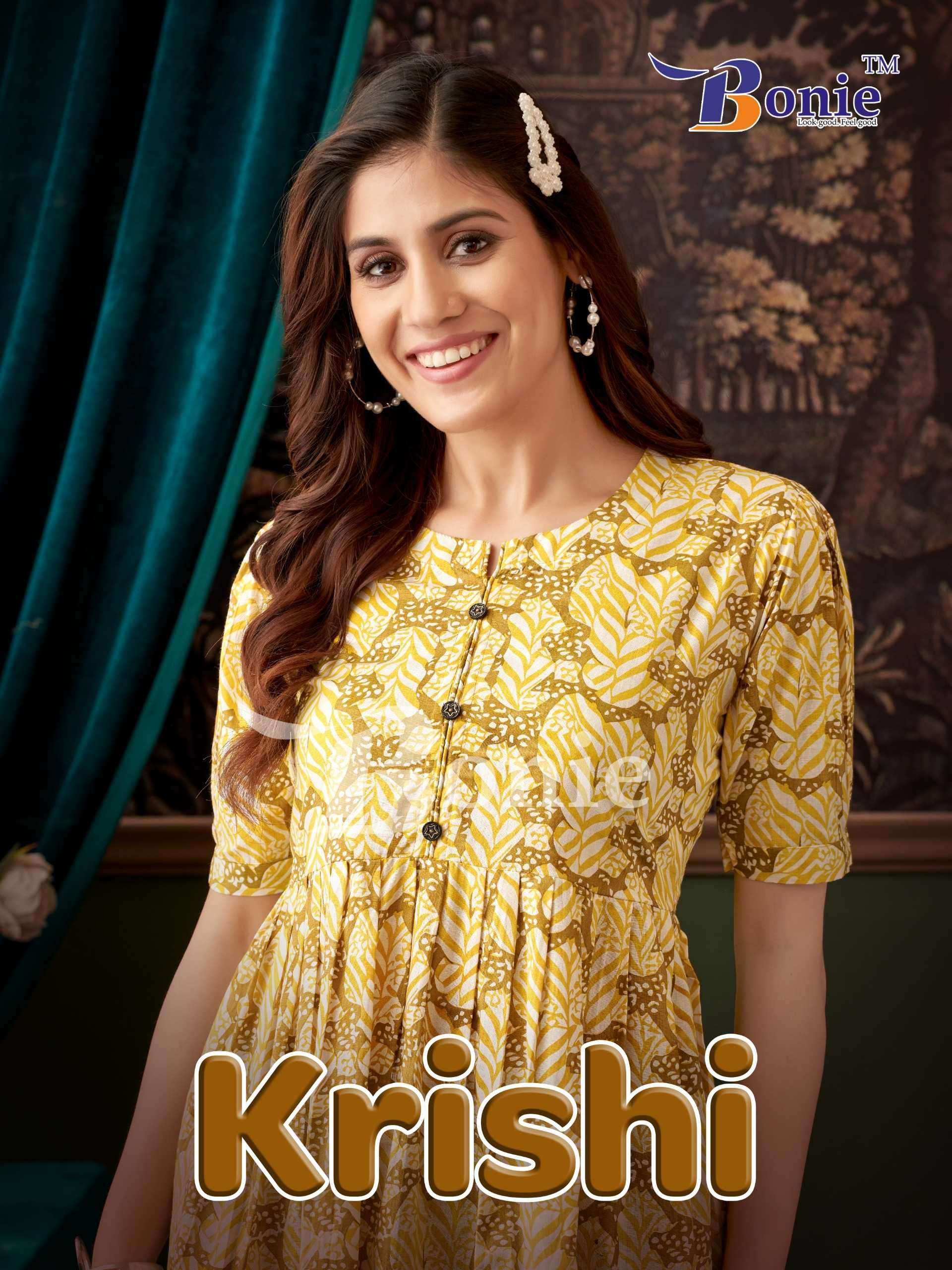 bonie krishi vol 1 series 1001-1005 cotton short top