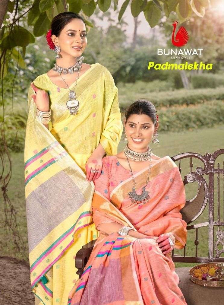 BUNAWAT Padmalekha designer Cotton Saree