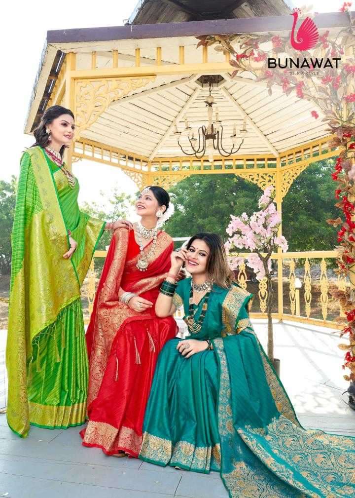 bunawat sidhiksha satan series 1001-1006 Silk saree
