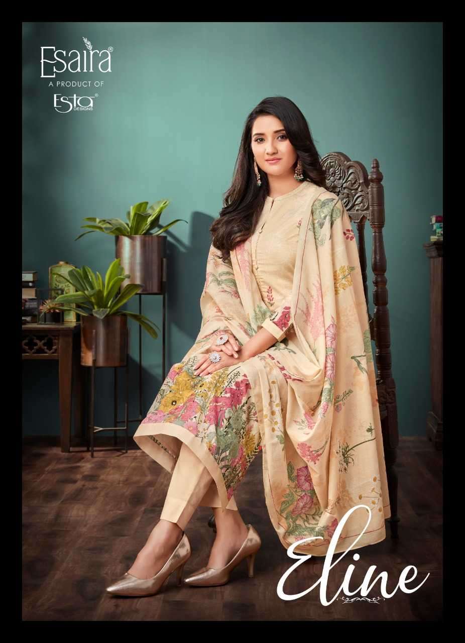 esta eline series 101-110 Cambric Cotton suit