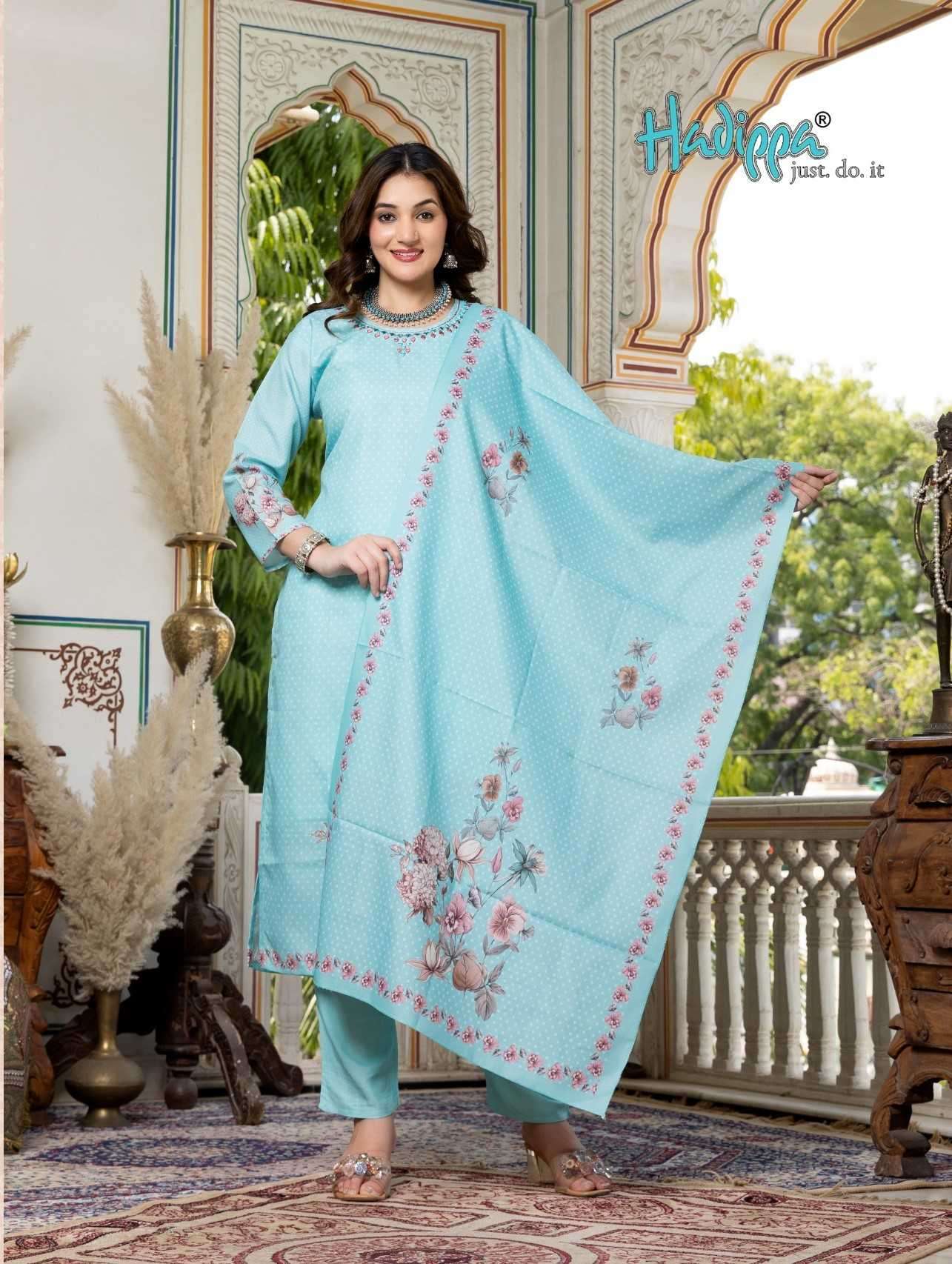 hadippa heeramandi vol 1 heavy linen readymade suit 