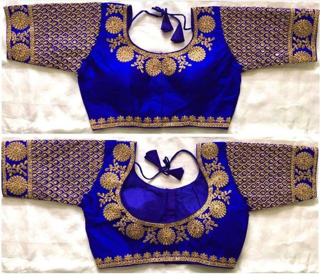HKS 203 designer Heavy Phontam Silk blouse