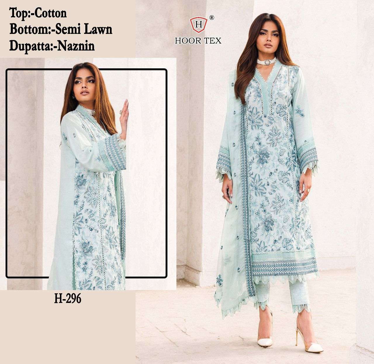 hoor tex H-296 designer Heavy Cotton suit