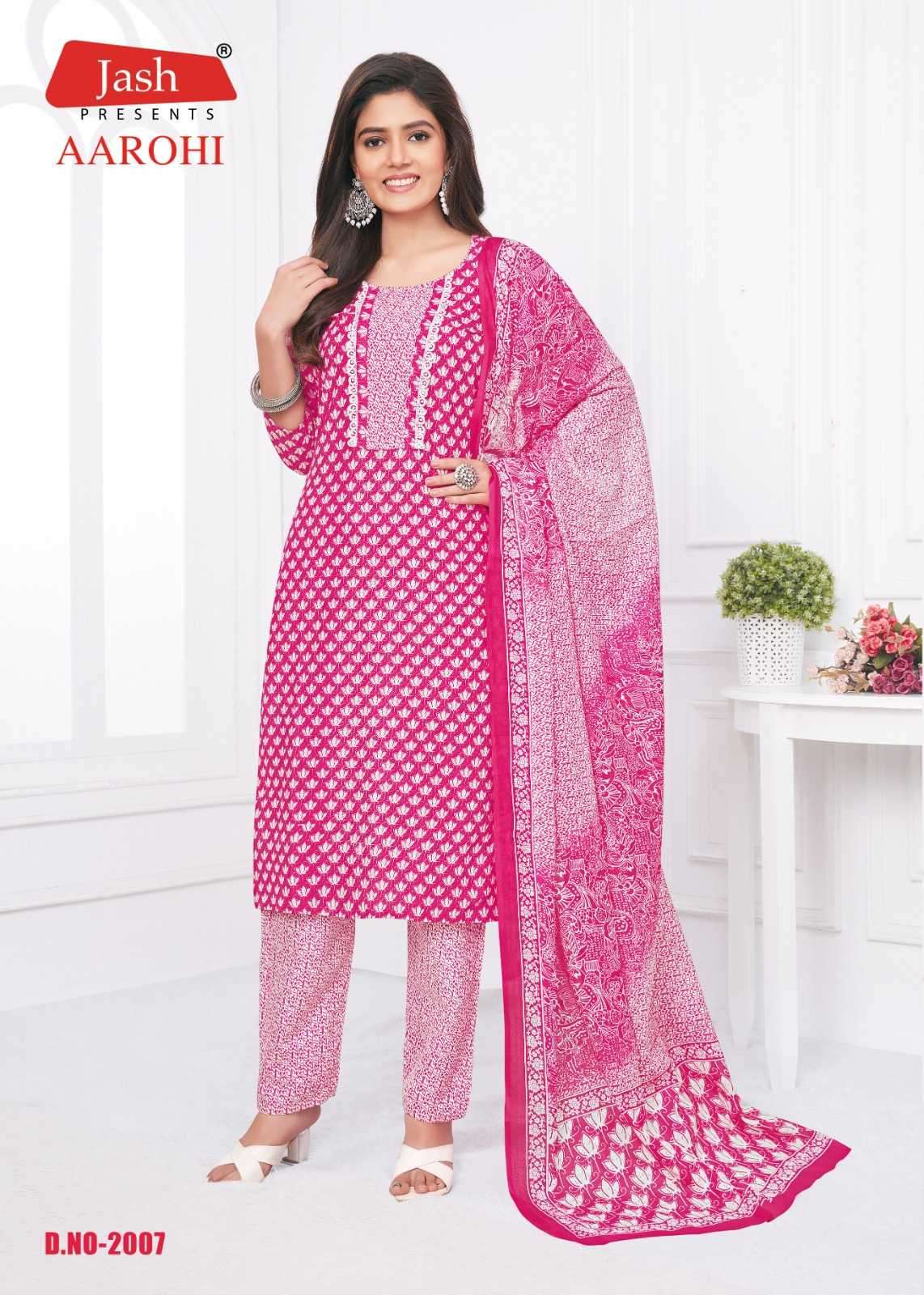 jash aarohi vol 2 series 2001-2010 cotton readymade suit