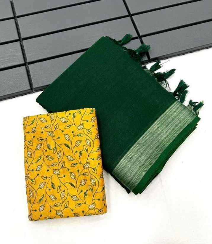 kashvi creation abhilasha vol 1 linen silk saree