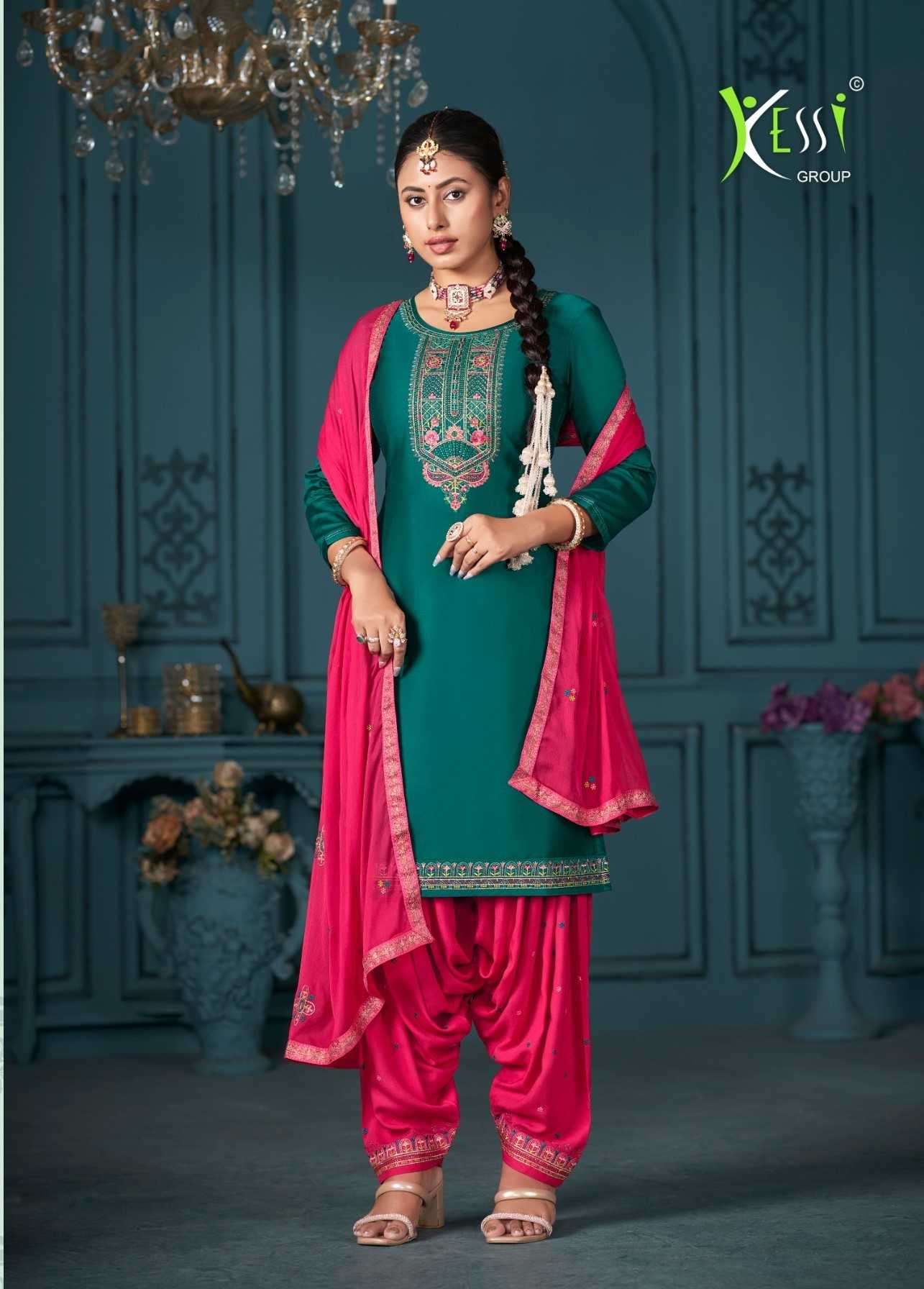 kessi patiala house vol 99 series 11681-11686 Pure Jam Silk Cotton suit