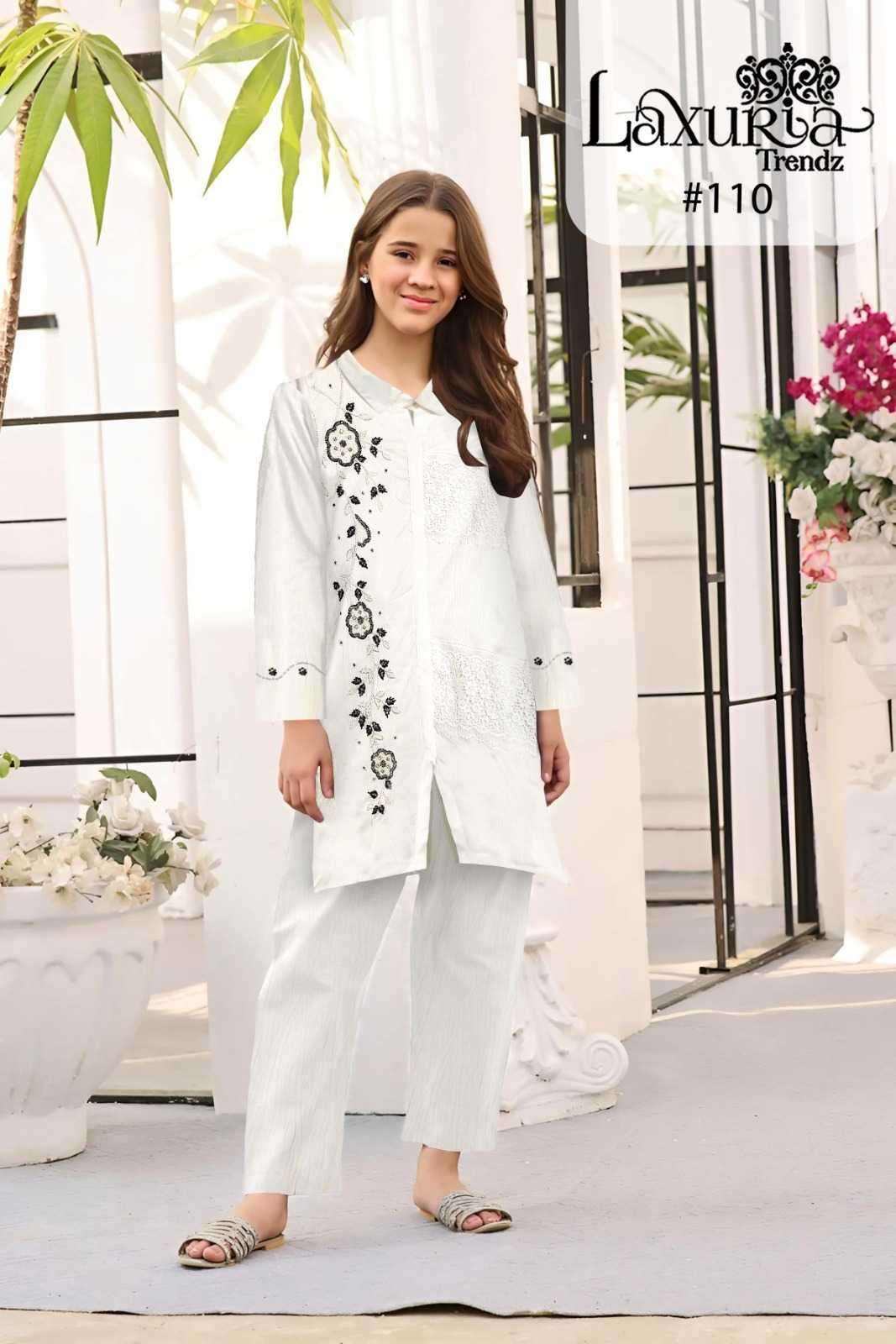 laxuria lt 110 BSY Fabric With Inner HandWork Tunic