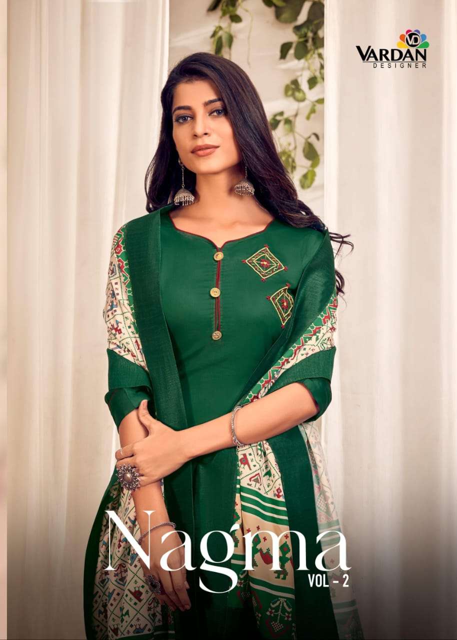 Nagma Vol-2 designer Heavy Jam Cotton readymade suit 