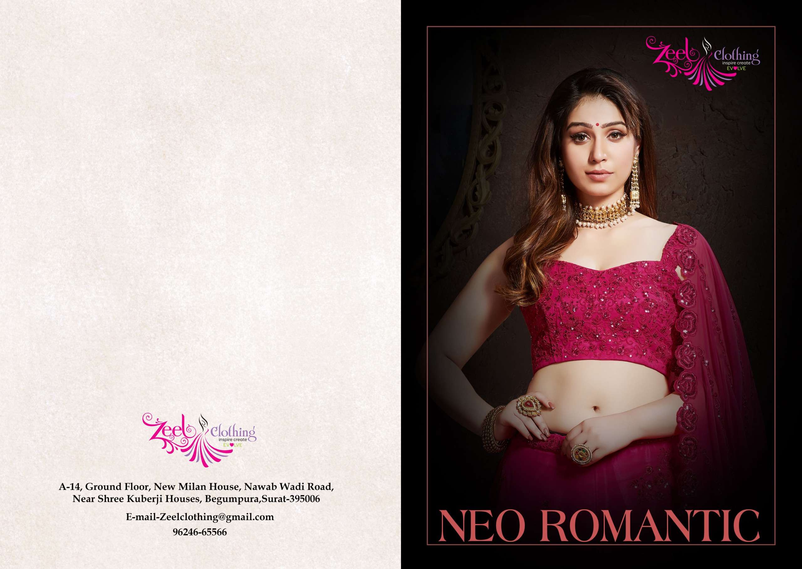 NEO ROMANTIC VOL-1 designer fancy lehenga