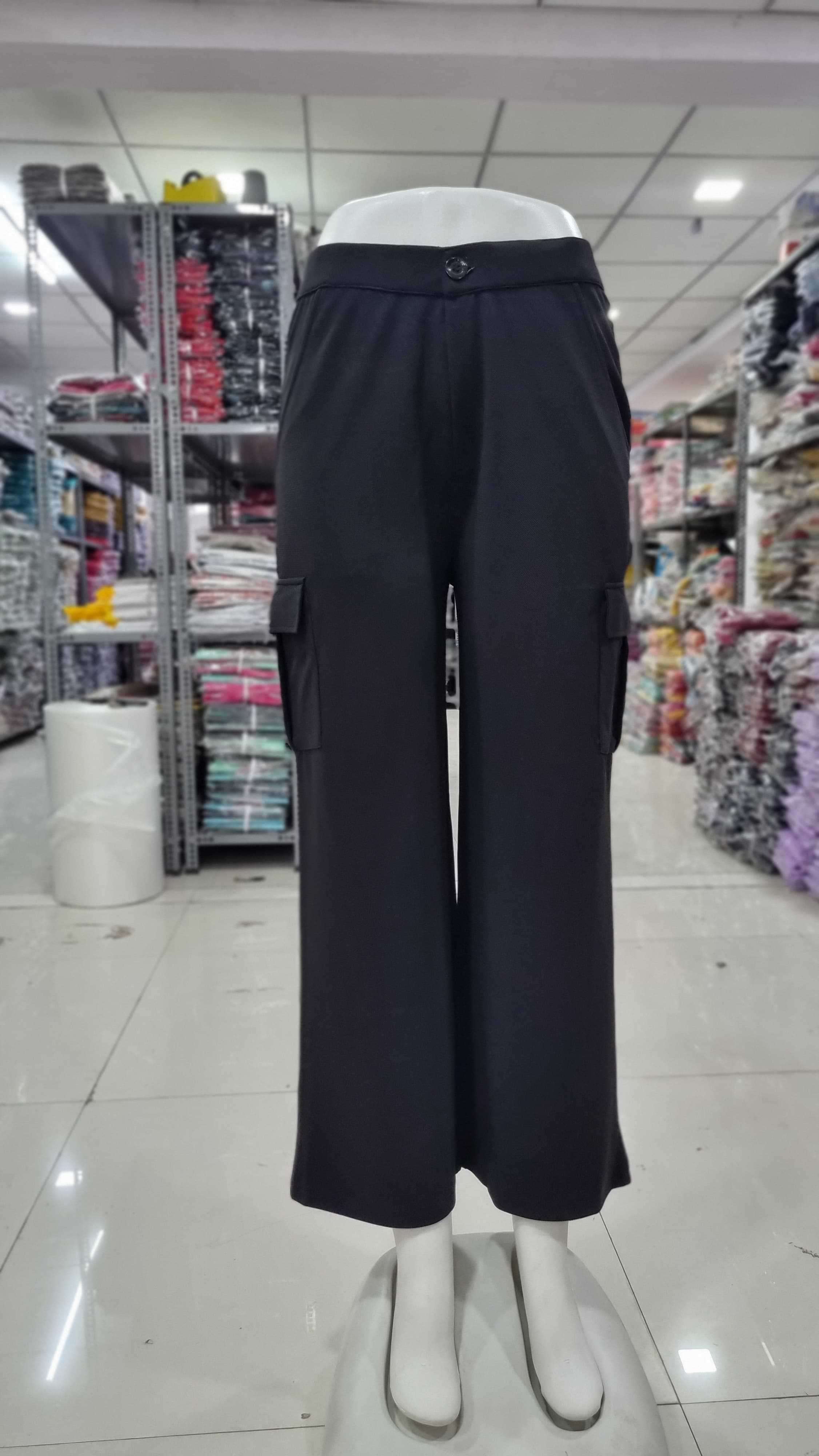 pr cargo style fancy stylish readymade 4 way stretchable pants