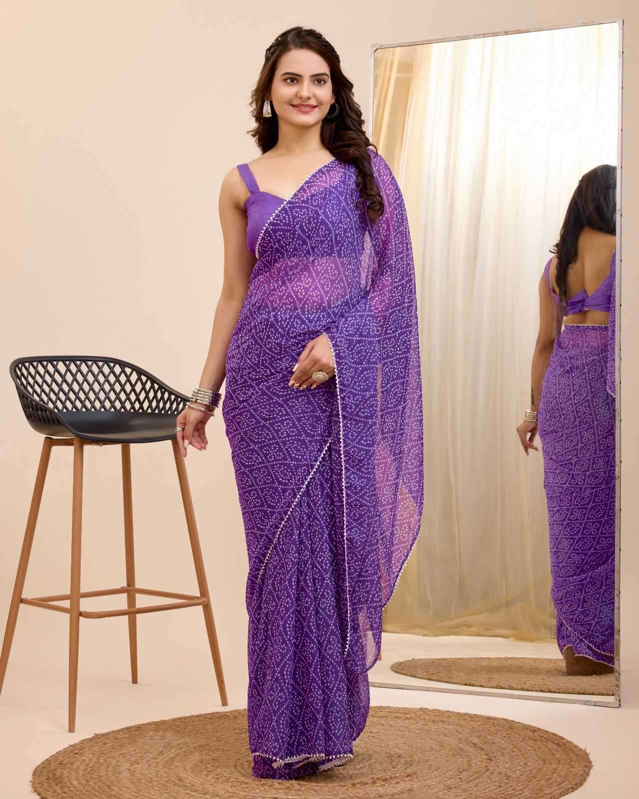 pr rakul daily wear fancy georgette ready to wear sarees 