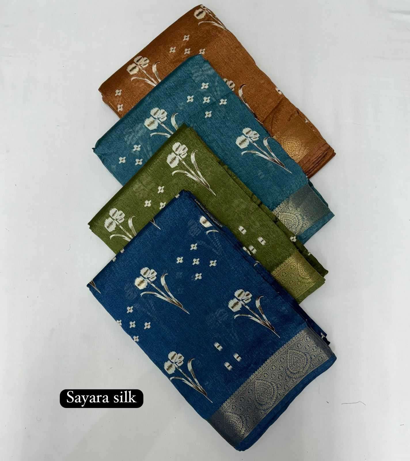 pr sayara silk jari jacquard cotton comfortable fancy daily wear saree 