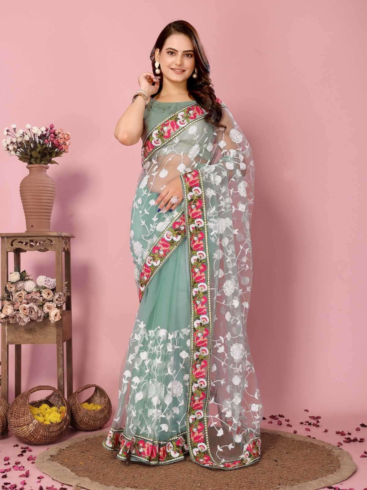 pr vaamika vol 19 Soft Net saree