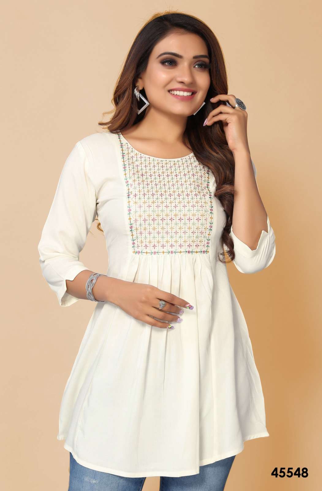 SHORT TOP vol 01 designer Rayon short top