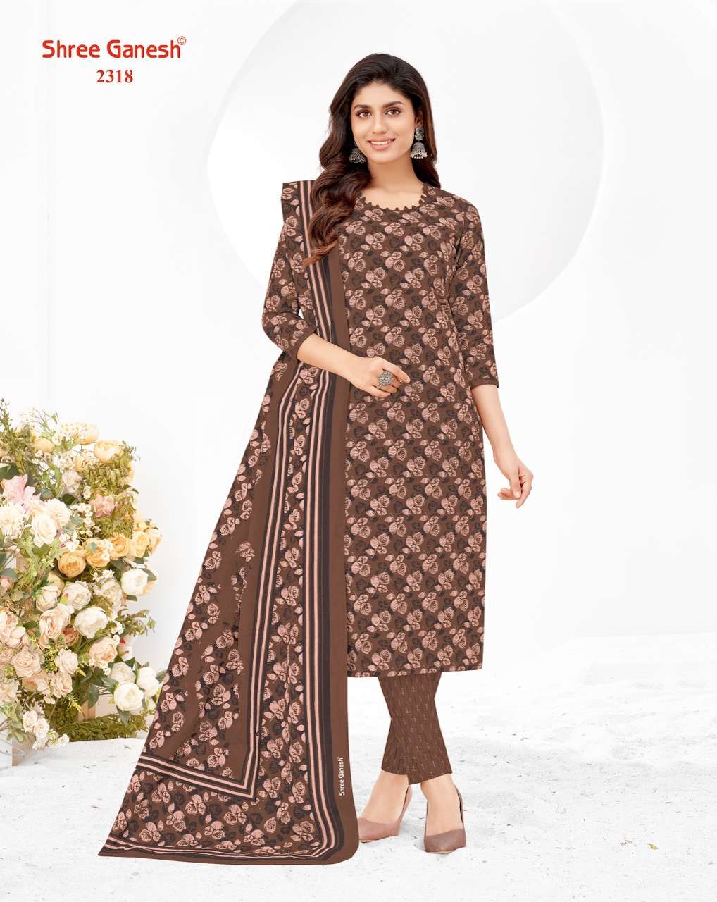 Shree Ganesh Samaiyra Vol-13 series 2301-2320 Pure Cotton readymade suit 