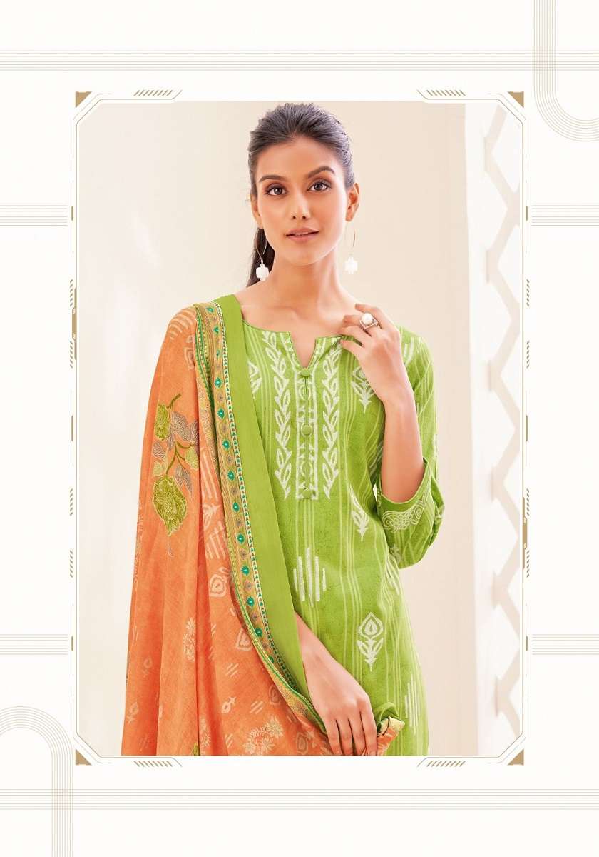Suryajyoti Premila Vol-1 series 1001-1006 Pure Cotton suit