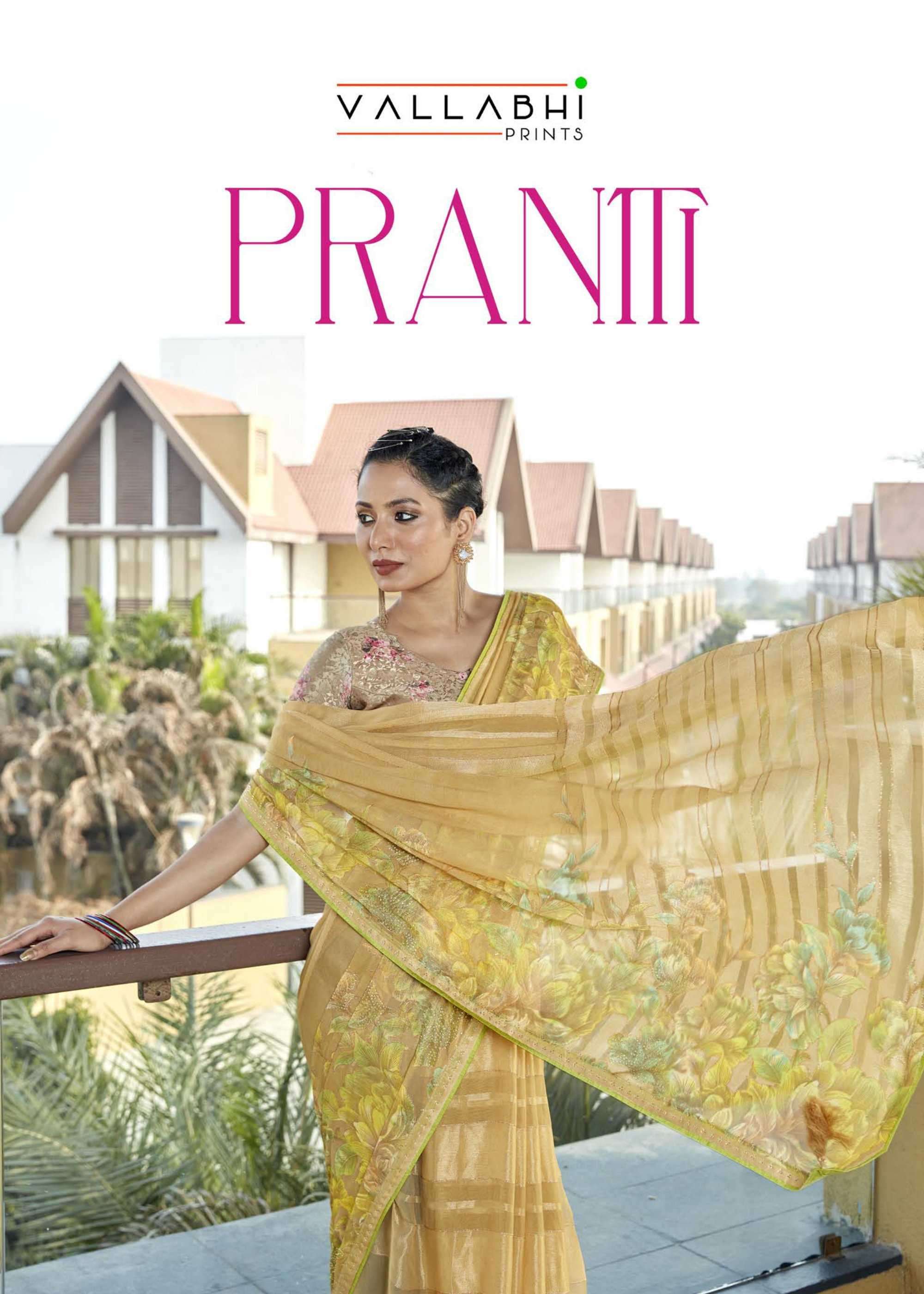 vallabhi prints praniti series 37170-37176 georgette saree