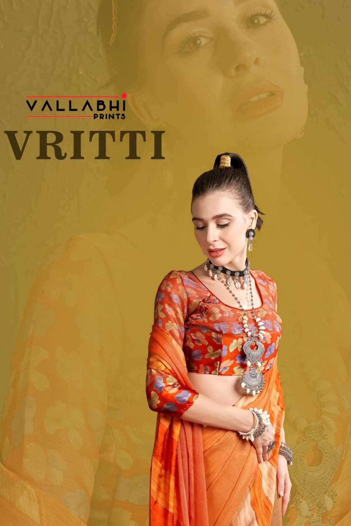 vallabhi prints vritti series 22941-22946 brasso saree