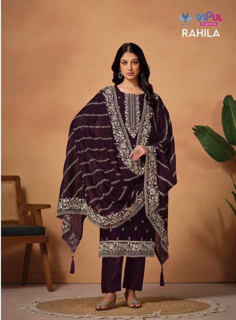 vipul rahila series 5901-5904 silk georgette suit