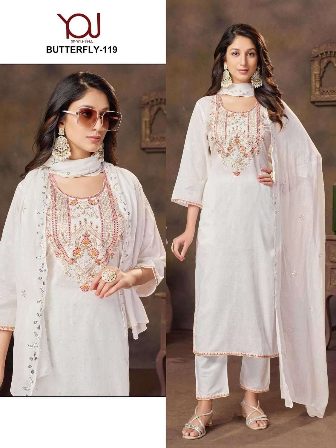 wanna butterfly series 107-119 Heavy Rayon readymade suit 