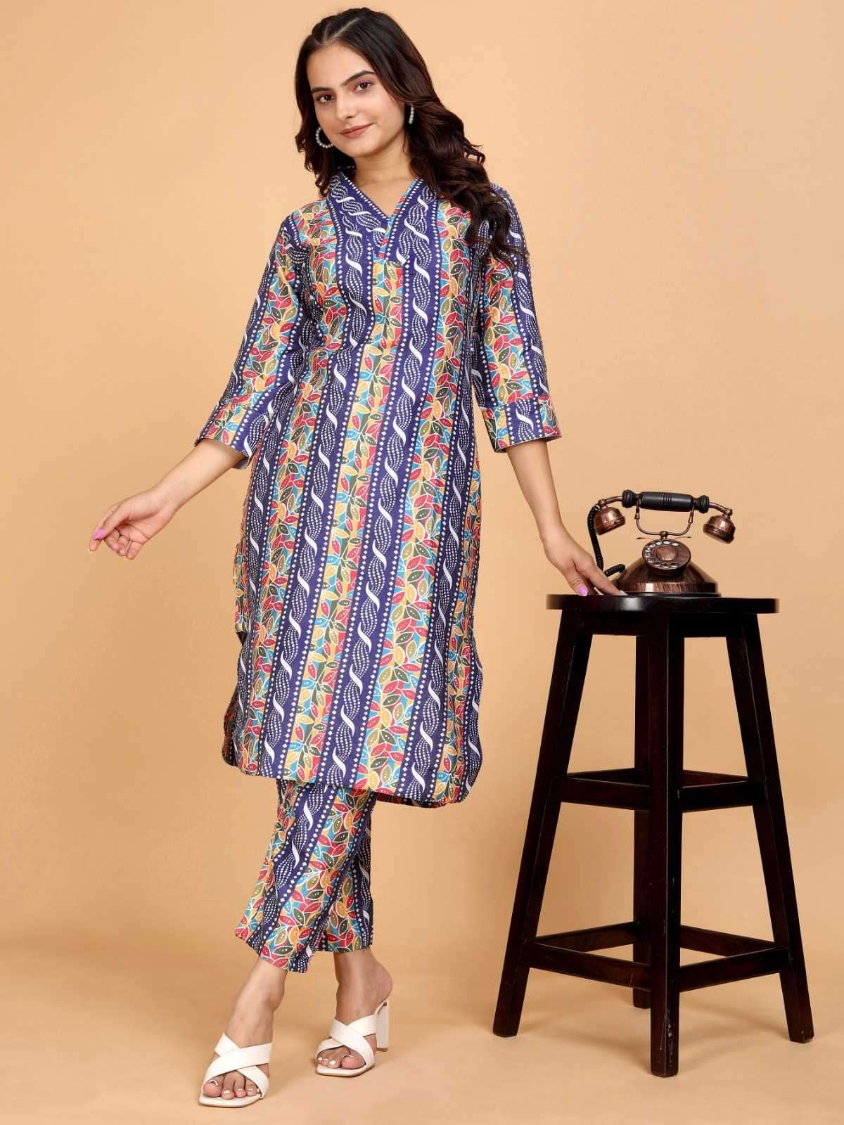 9star aarika D JAM Readymade kurti with Bottom