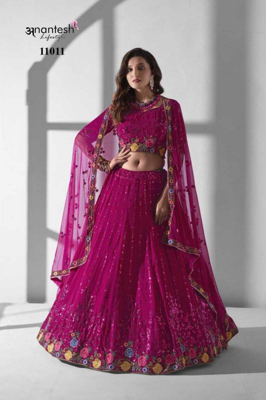 anantesh bridesmaid vol 2 series 11009-11013 fancy lehenga