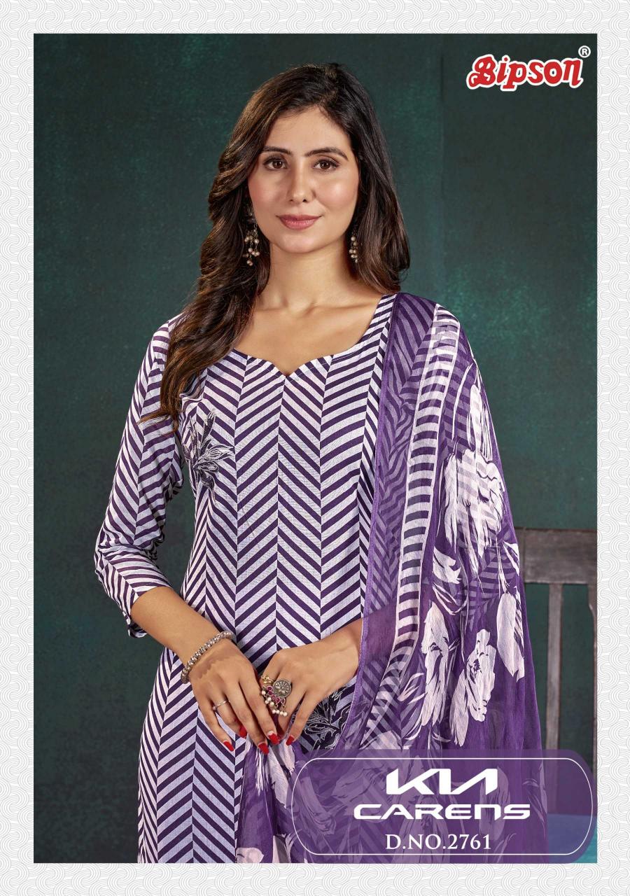 bipson kia carens 2761 Pure Cambric Cotton suit