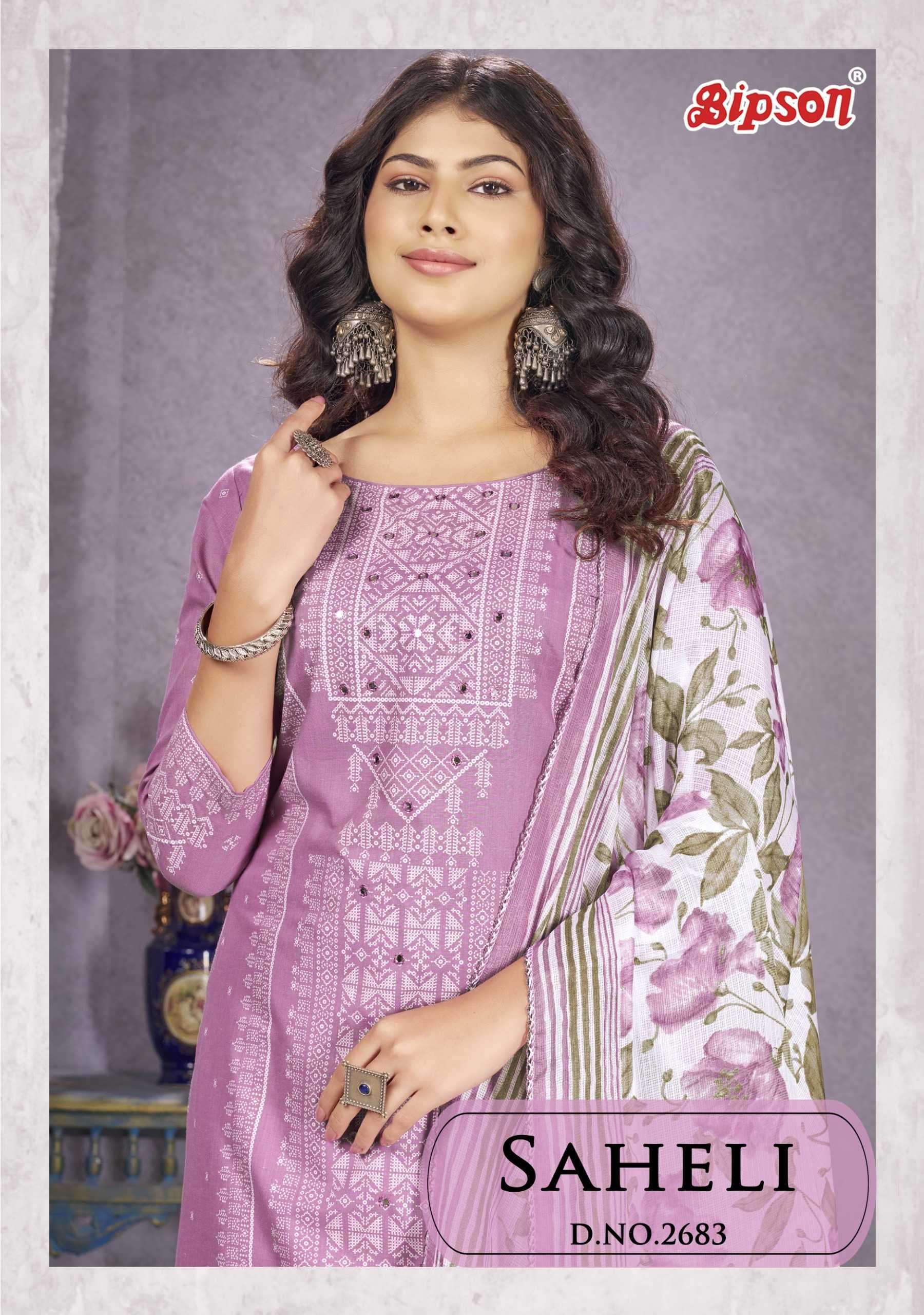 bipson prints saheli 2683 Pure Cotton suit