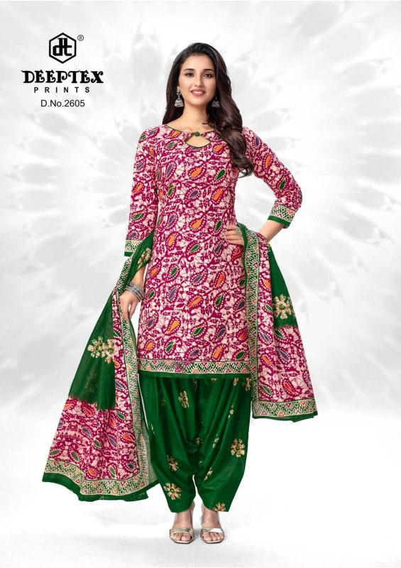 deeptex batik plus vol 26 series 2601-2610 cotton suit 