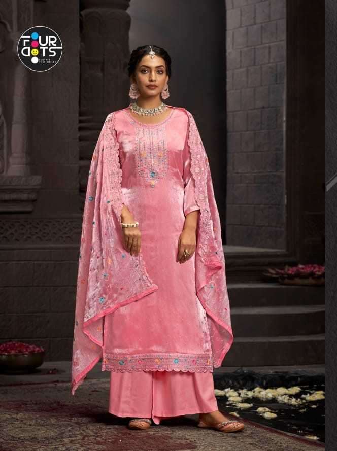 fourdots mehboob series 1201-1204 Jimmy Chu Berberry suit