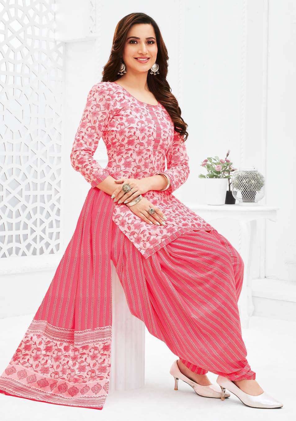 Ganpati Vaishali Vol-8 Heavy Cotton Printed suit